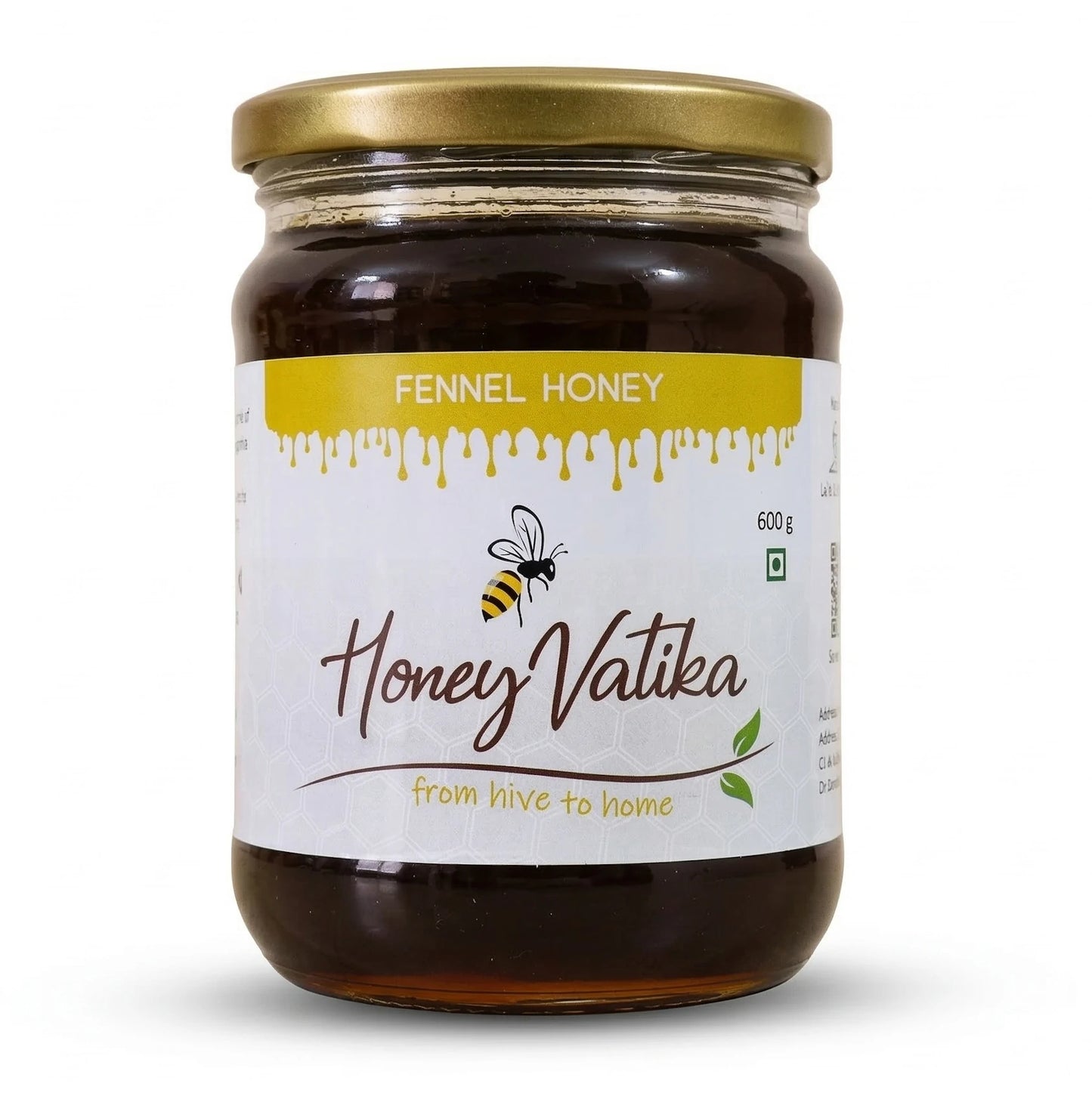fennel honey bottle
