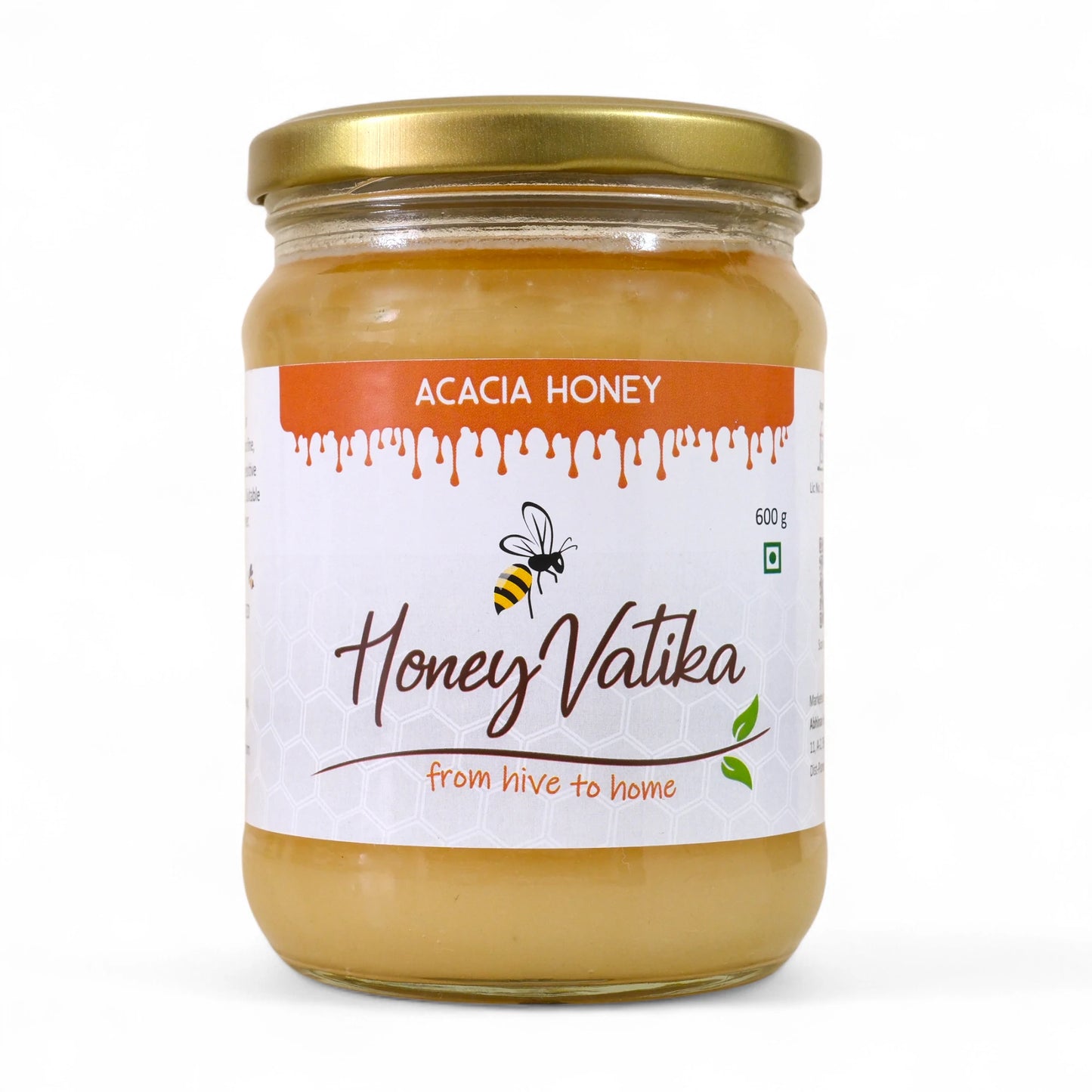 acacia honey bottle