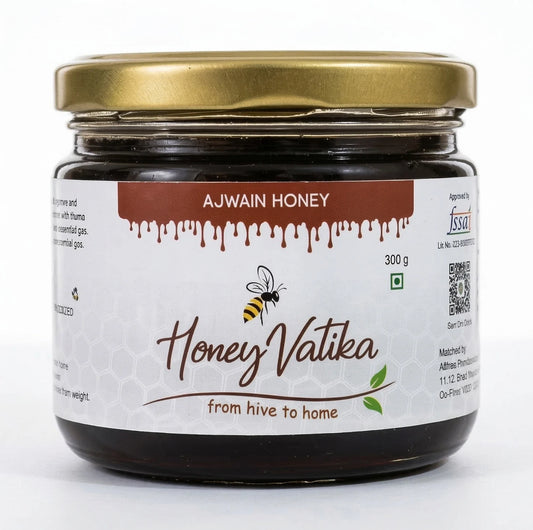 ajwain honey bottle