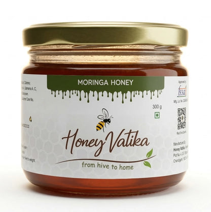 moringa honey bottle
