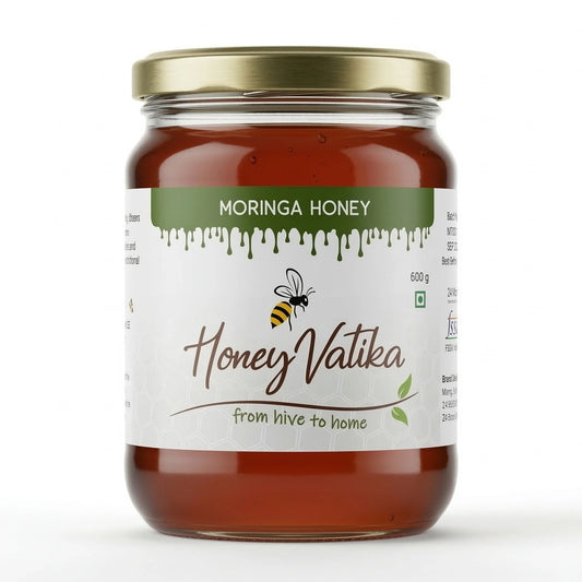 moringa honey bottle
