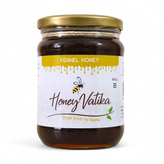 fennel honey bottle