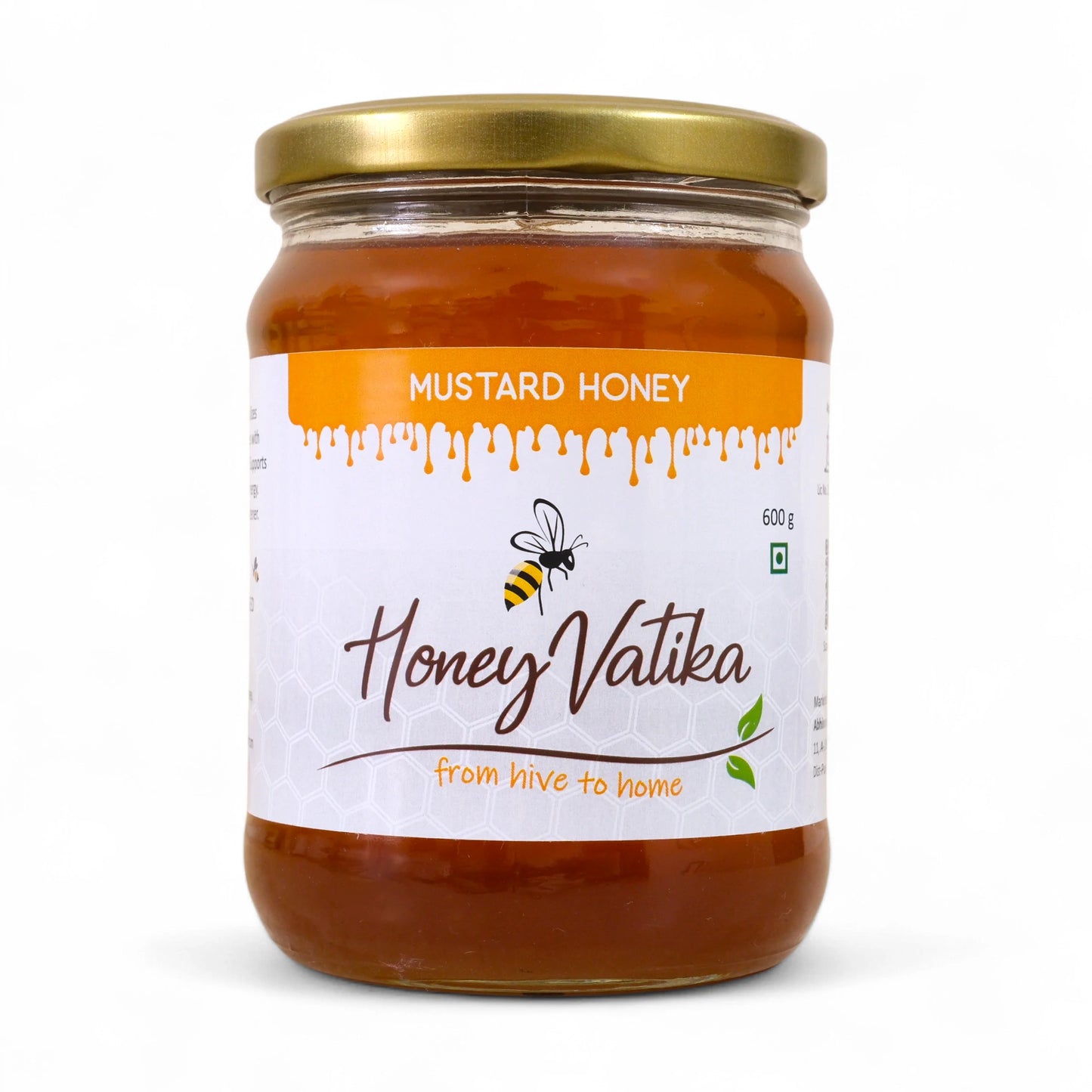 mustard honey bottle
